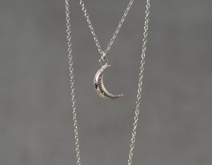 moon ashes necklace
