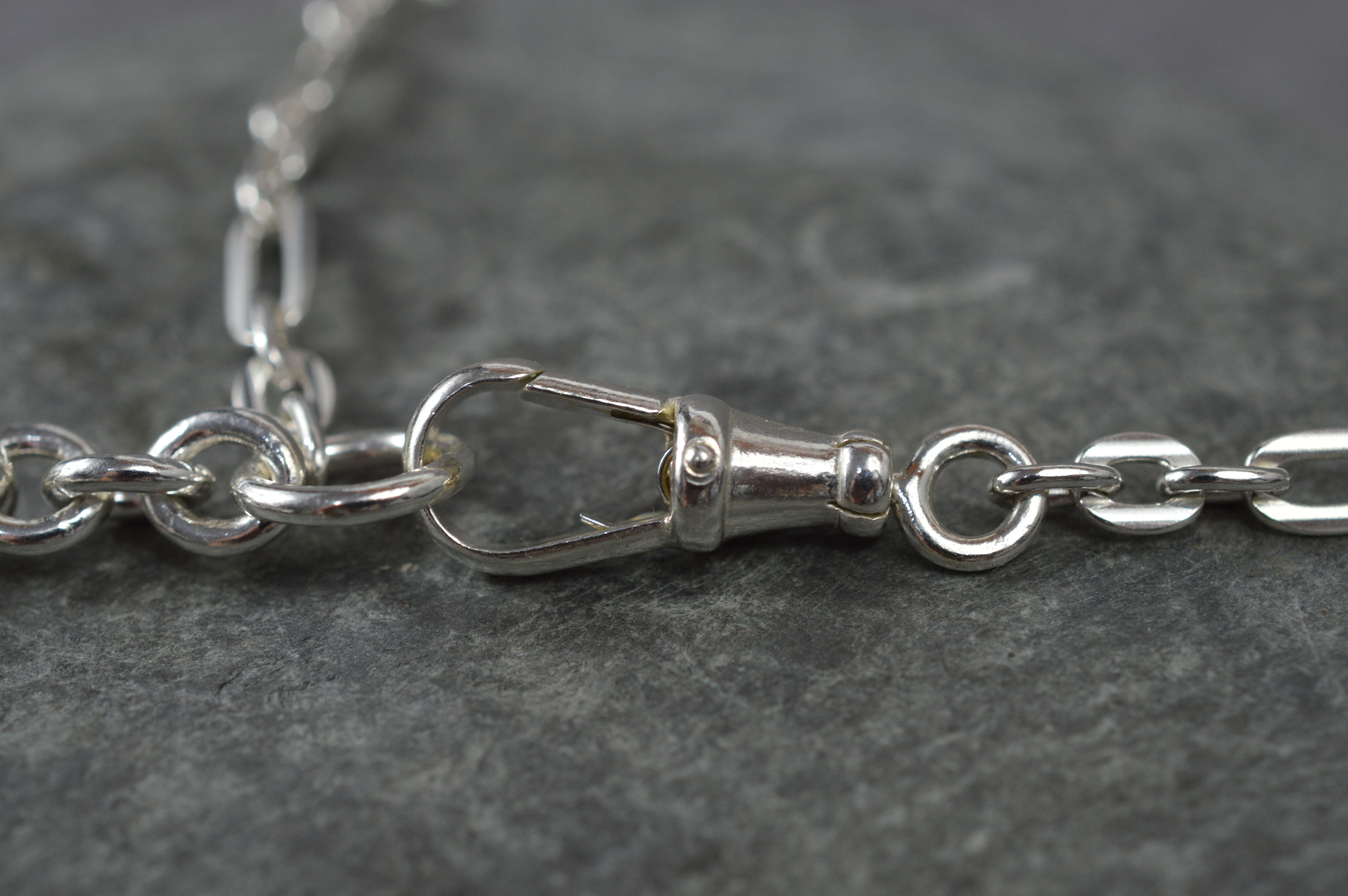 sterling silver albert clasp
