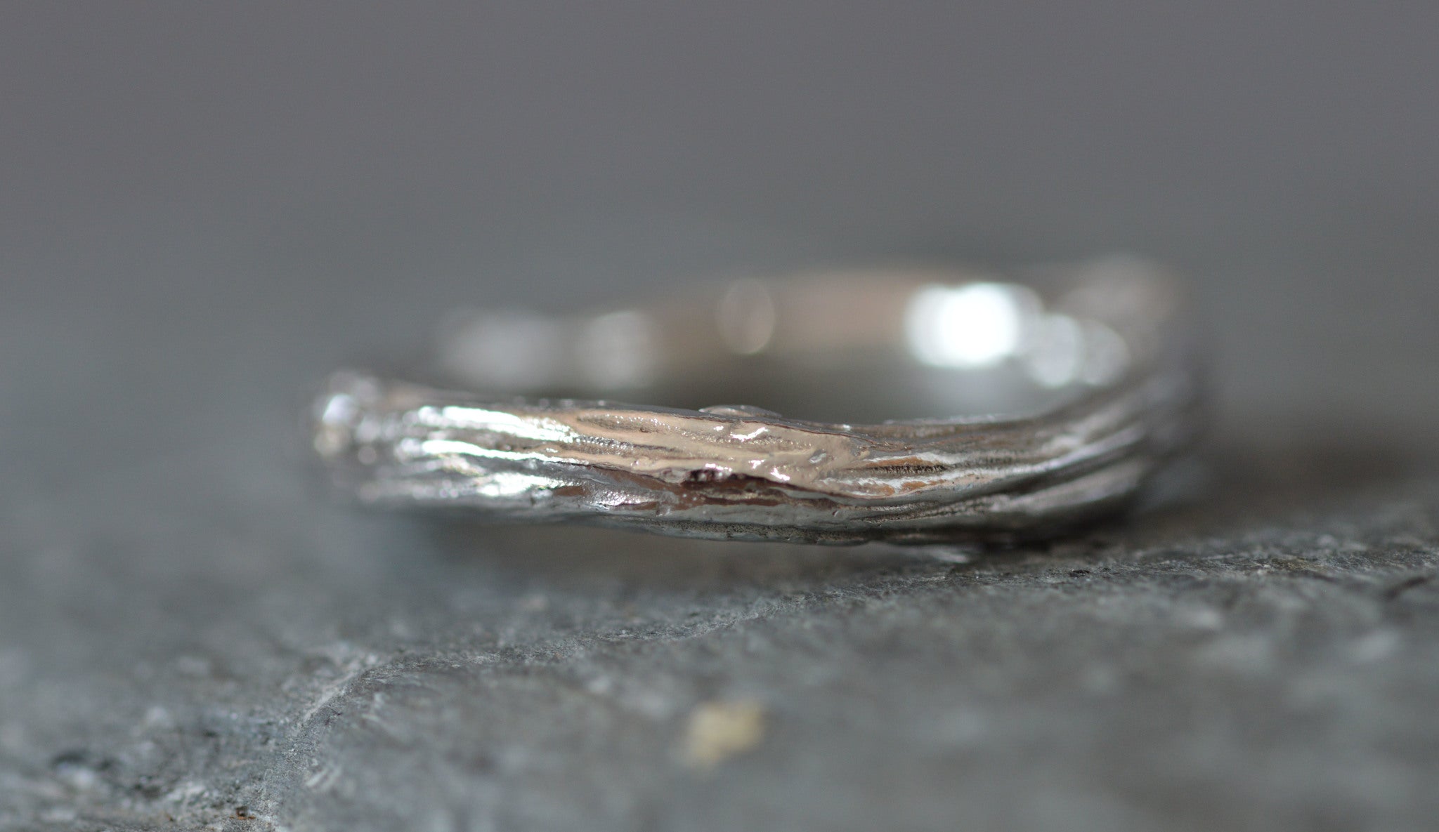 handmade twig ring