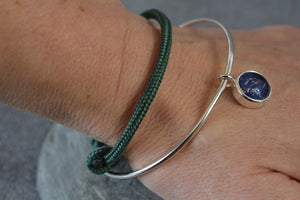 Memorial bangle - Memorial ashes jewellery