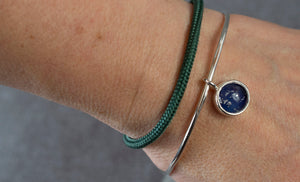 Memorial bangle - Memorial ashes jewellery