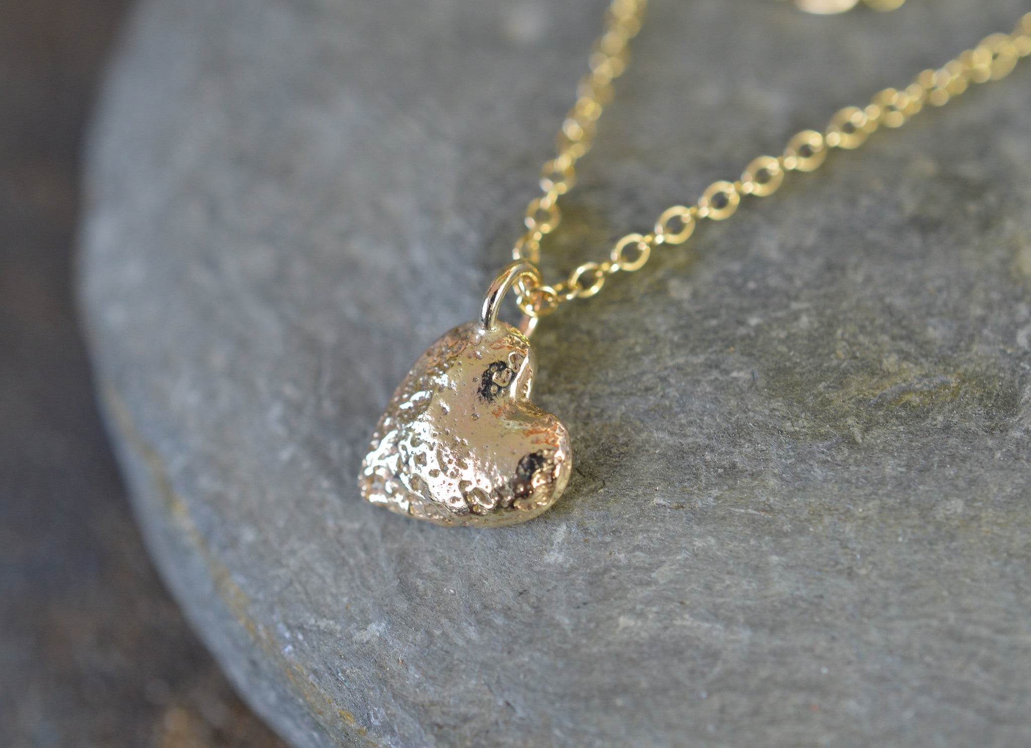 heart memorial necklace