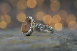 Sunstone bark ring
