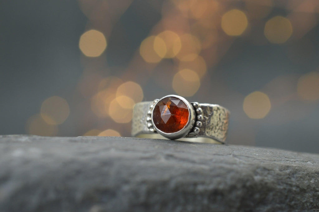 Kyanite ring
