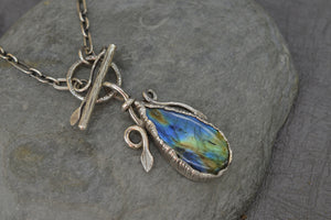 Woodland magic, Labradorite necklace