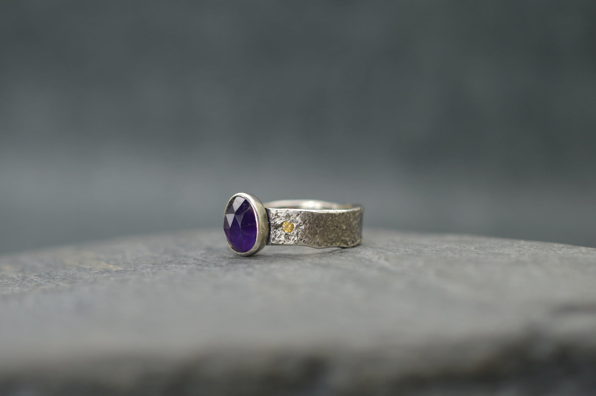 Amethyst ring Size 11 ring in UK W