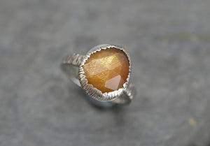 Sunstone bark ring