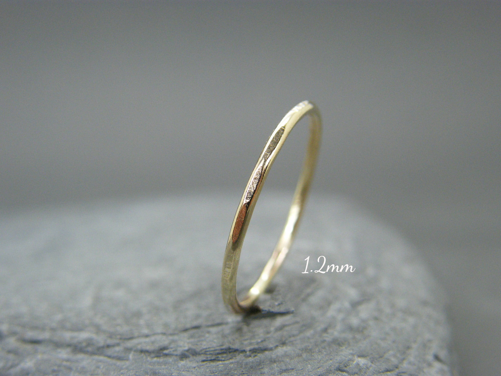 Recycled gold ring