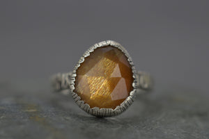 Sunstone bark ring
