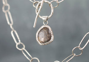 Woodland magic, Obsidian necklace