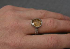 Sunstone bark ring