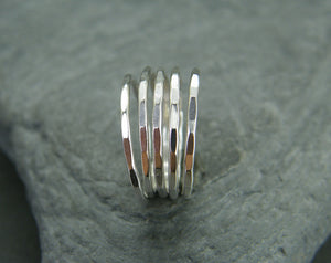 dainty rings silver