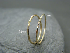 Recycled gold ring
